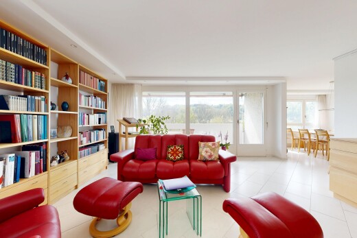 wohn- / esszimmer mit inside property, natural light, und natürliches licht