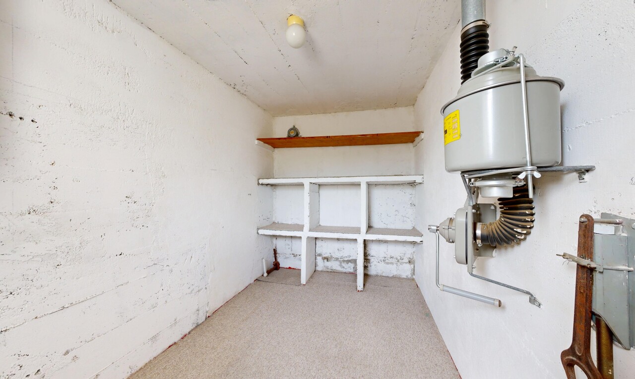 buanderie avec inside property, moquette, et carpet