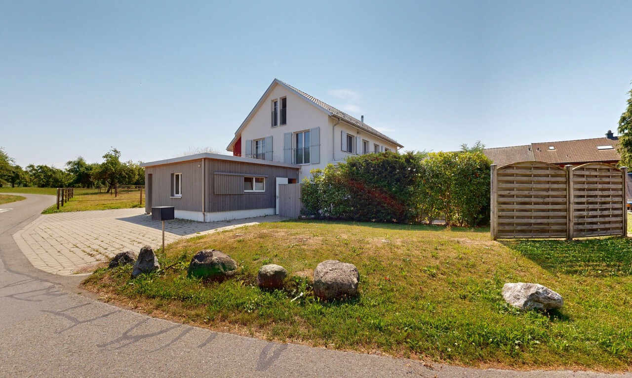 garten mit property visible, day time, und rasen
