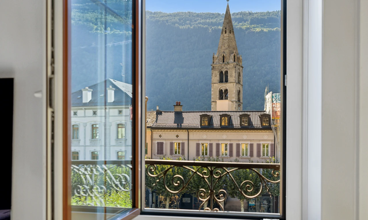balcon avec balcon, view focus, et inside property