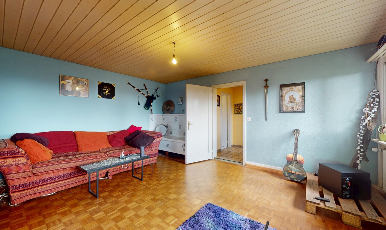 salon avec parquet