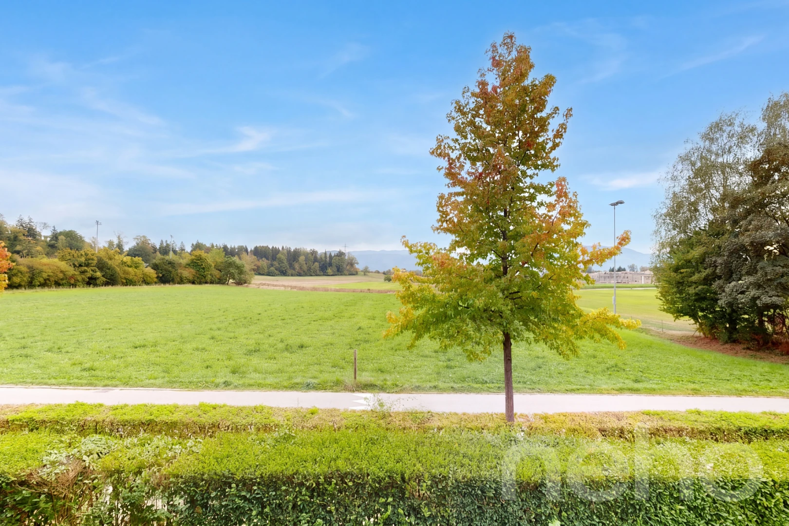 garden with a view of rural / pastoral area and a yard