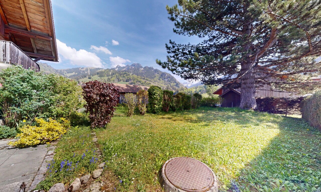 jardin avec from property, pelouse, day time, mountain view, et vue sur la montagne