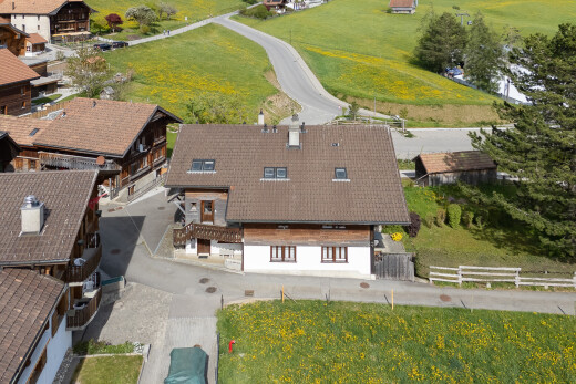 façade avec clôture, pelouse, aerial view, rural view, et vue rurale