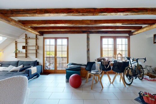 salon / salle à manger avec inside property, lumière naturelle, natural light, cloison sèche, et drywall