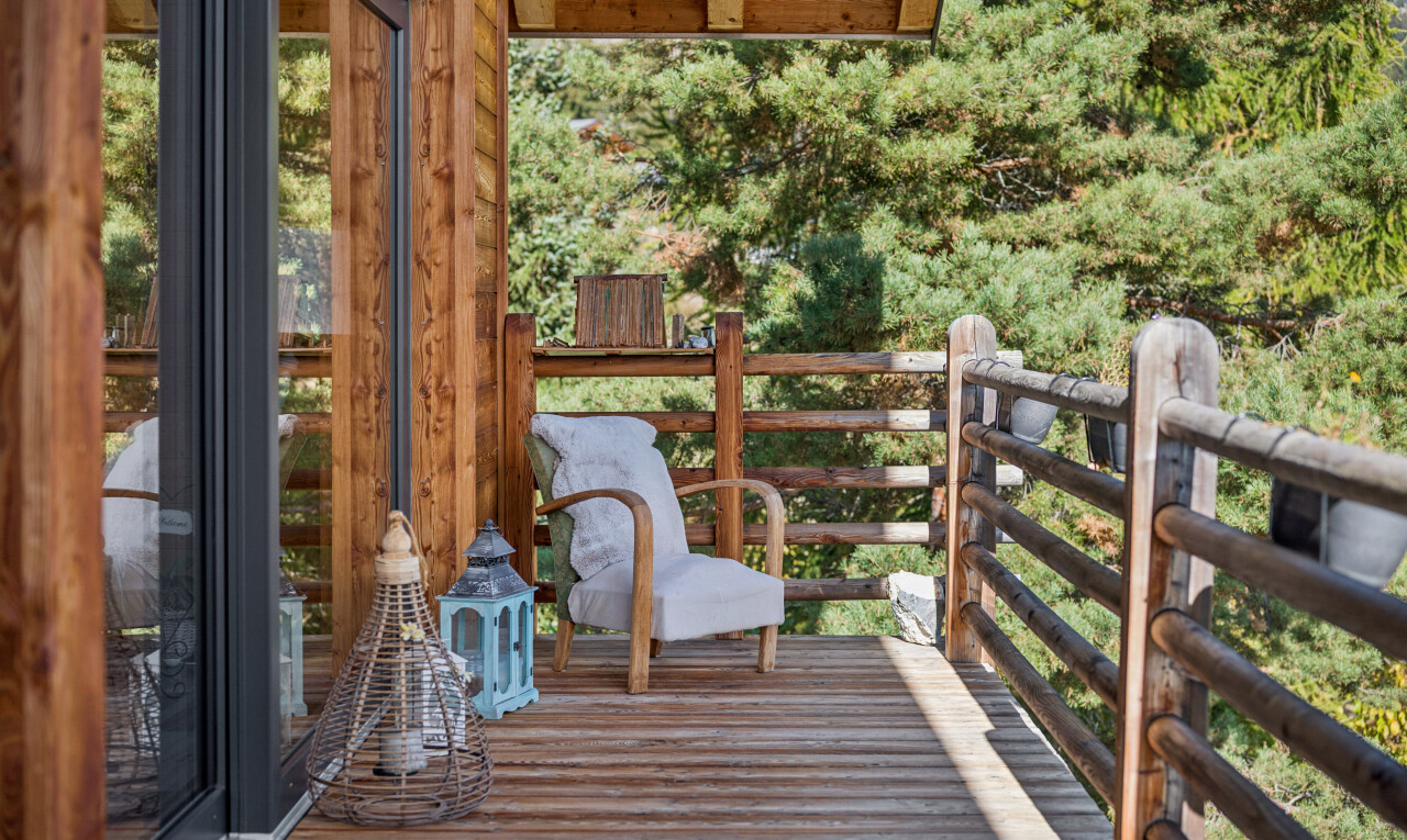 balcon avec terrasse et from property