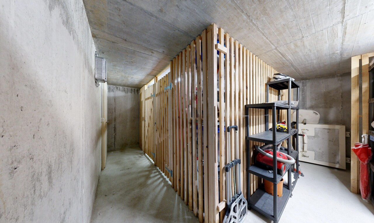halle / korridor mit betonmauer, concrete wall, betondecke, concrete ceiling, und betonboden