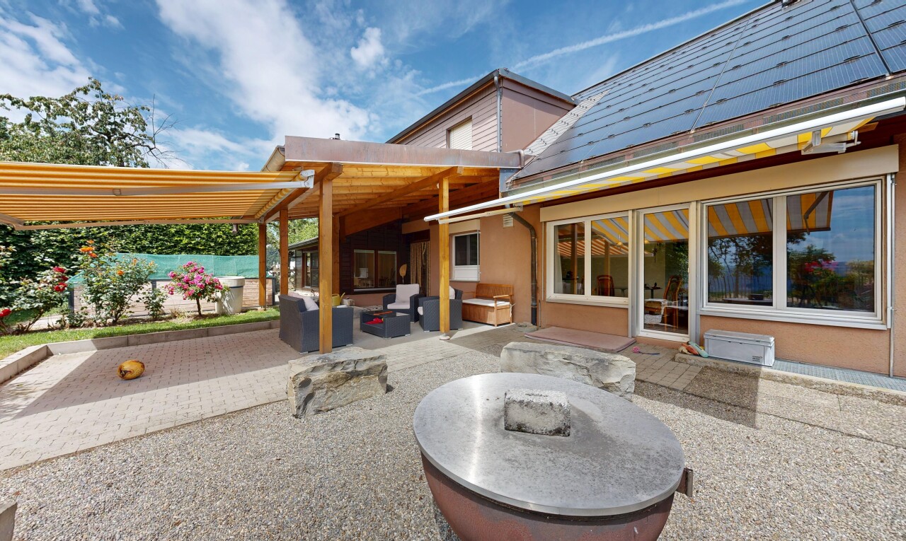 terrasse mit day time, terrasse, from property, und wohnraum im freien