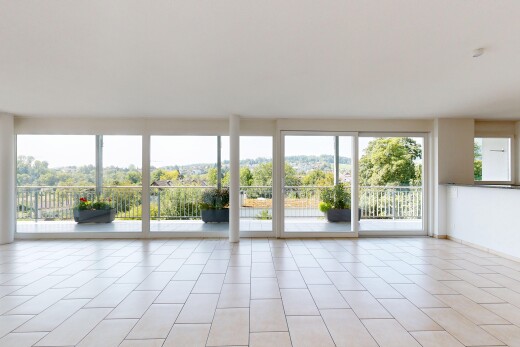 leerer raum mit natürliches licht, natural light, inside community, gipskartonwand, und drywall