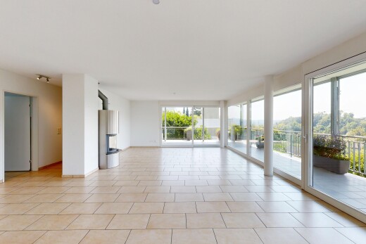 leerer raum mit natürliches licht, natural light, inside property, gipskartonwand, und drywall