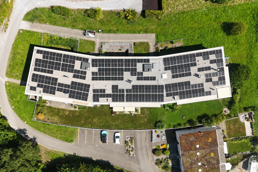 extérieur du bâtiment avec aerial view