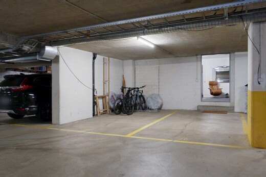 parken mit parkgarage und inside community