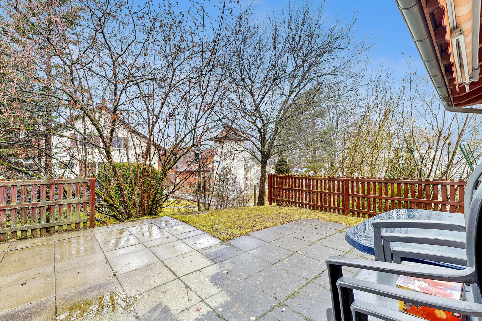 terrasse avec clôture, from property, day time, et terrasse