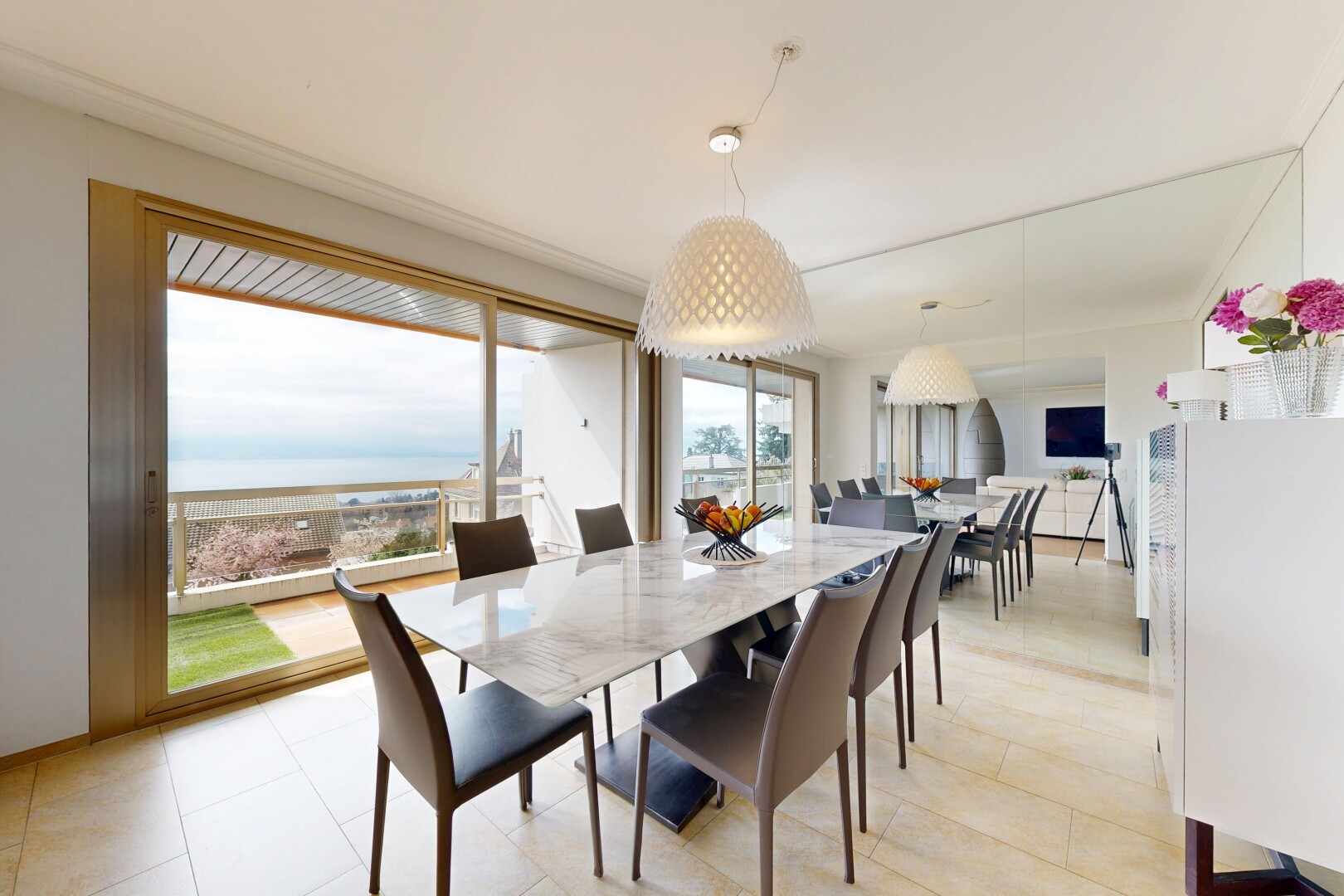view of dining area