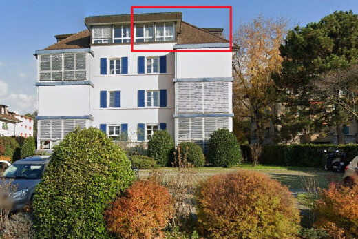 außenansicht mit property visible und day time