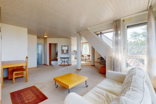 wohnzimmer mit inside property, natural light, natürliches licht, carpet, und teppich