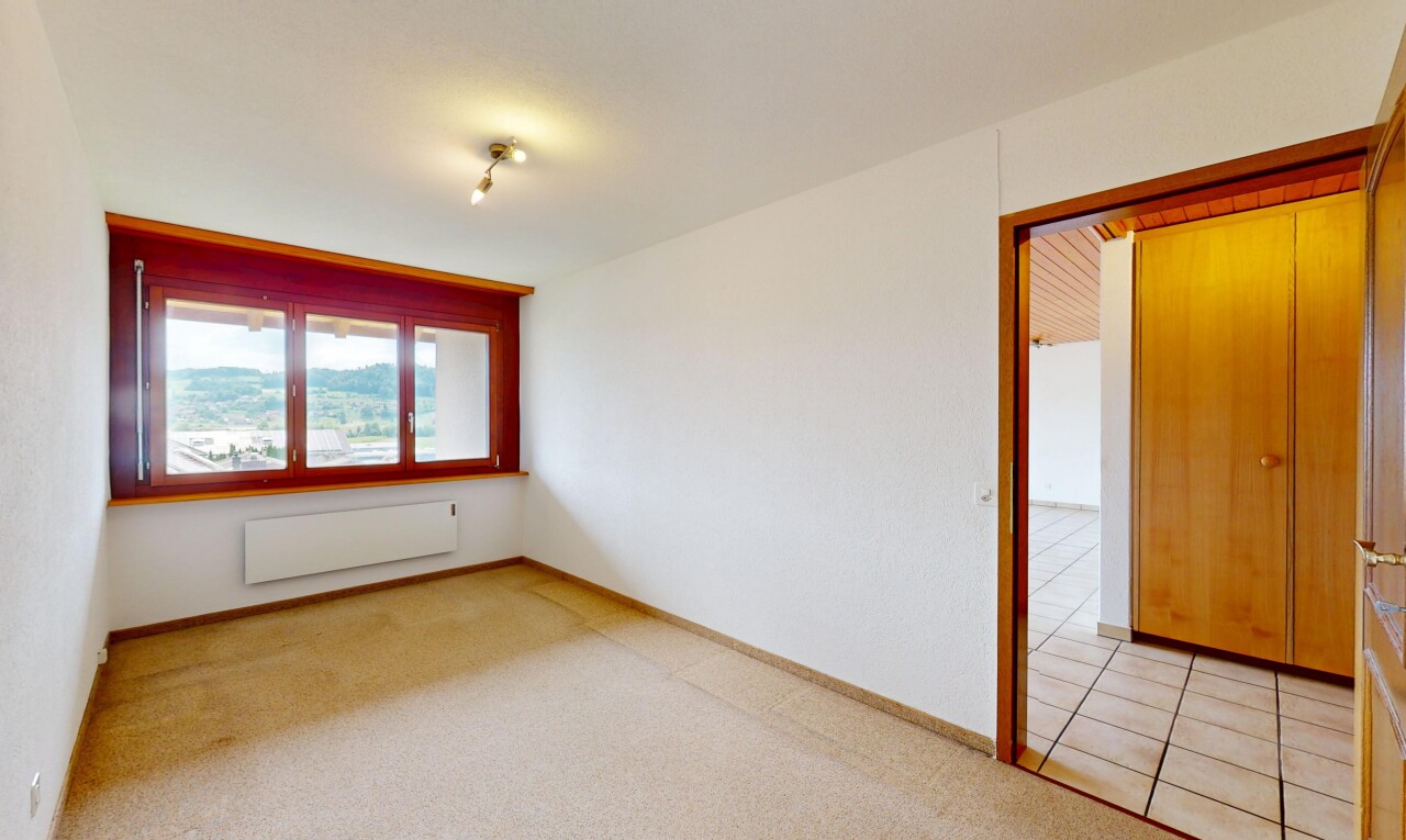 pièce vide avec natural light, lumière naturelle, inside property, carpet, et moquette