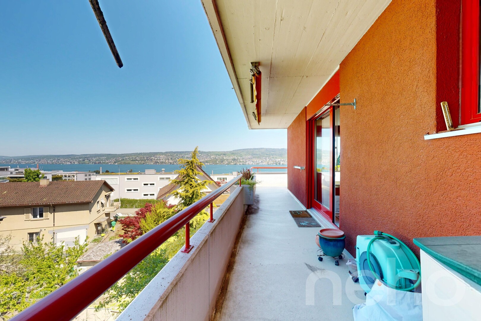 balkon mit balkon, from property, day time, water view, und seesicht