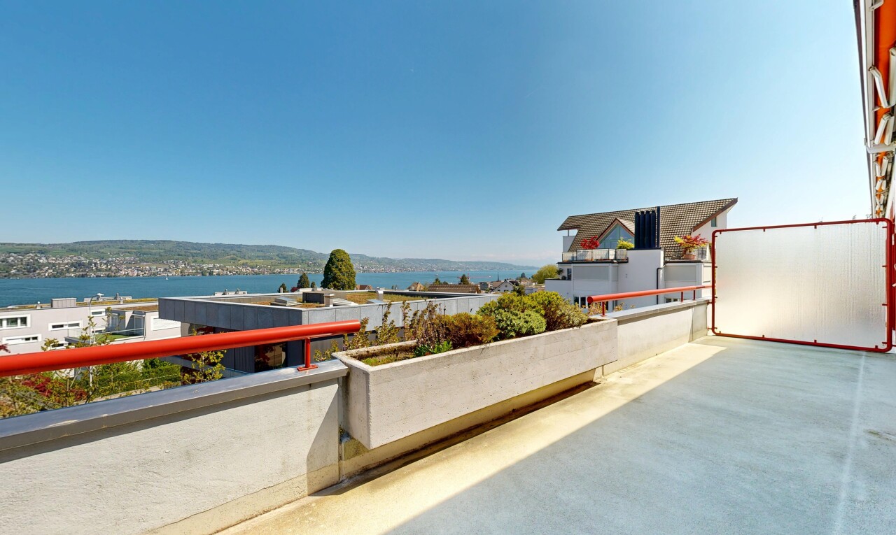 terrasse mit terrasse, from property, und day time