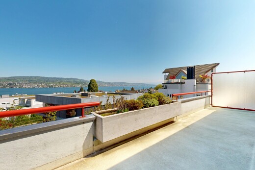 terrace with a patio area