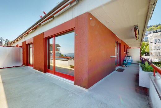 terrasse mit day time und from property