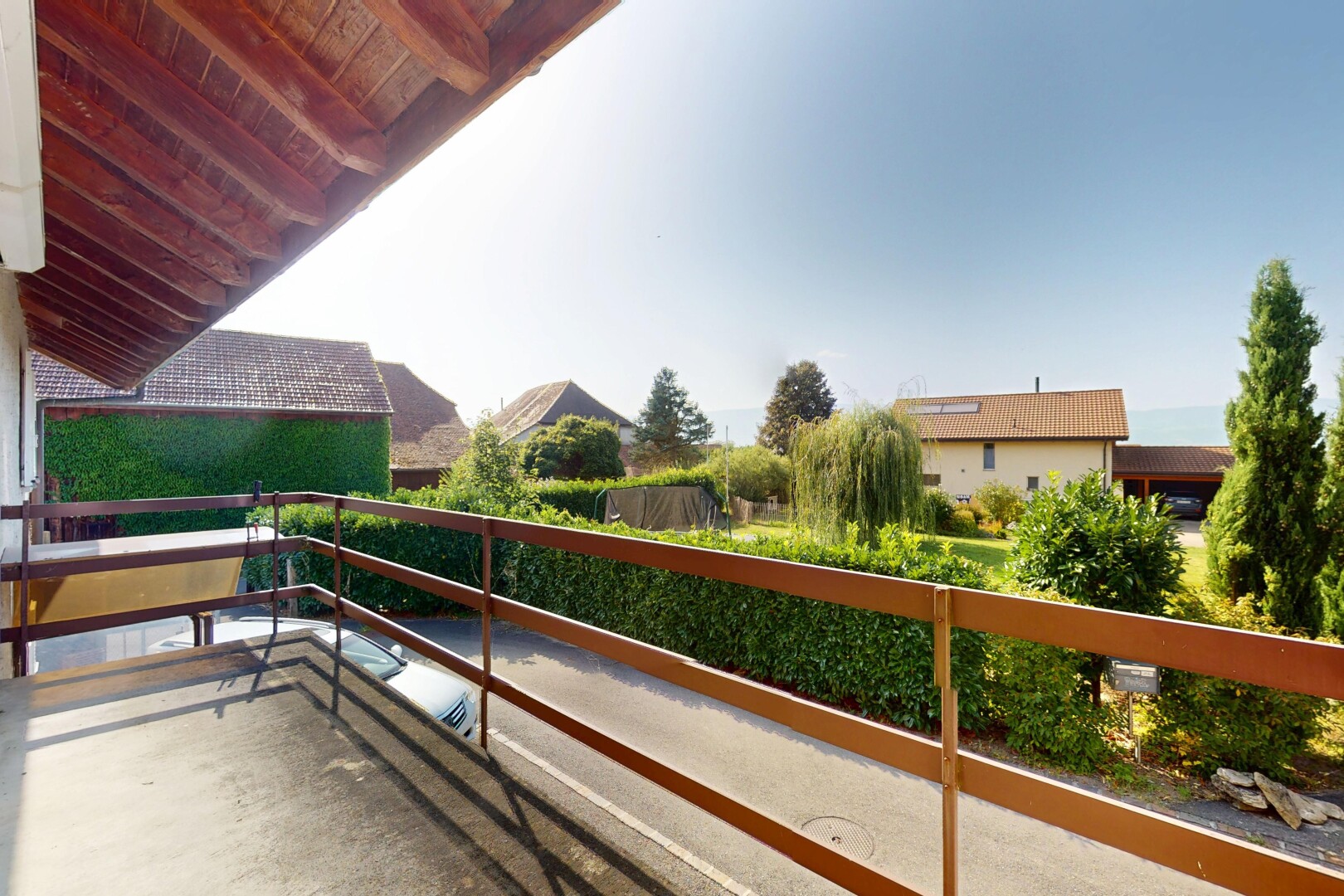 balcon avec from property, balcon, et day time
