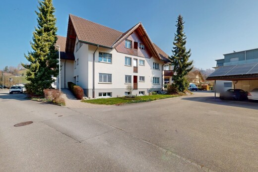 façade avec day time, bardage en stuc, et apartment complex view