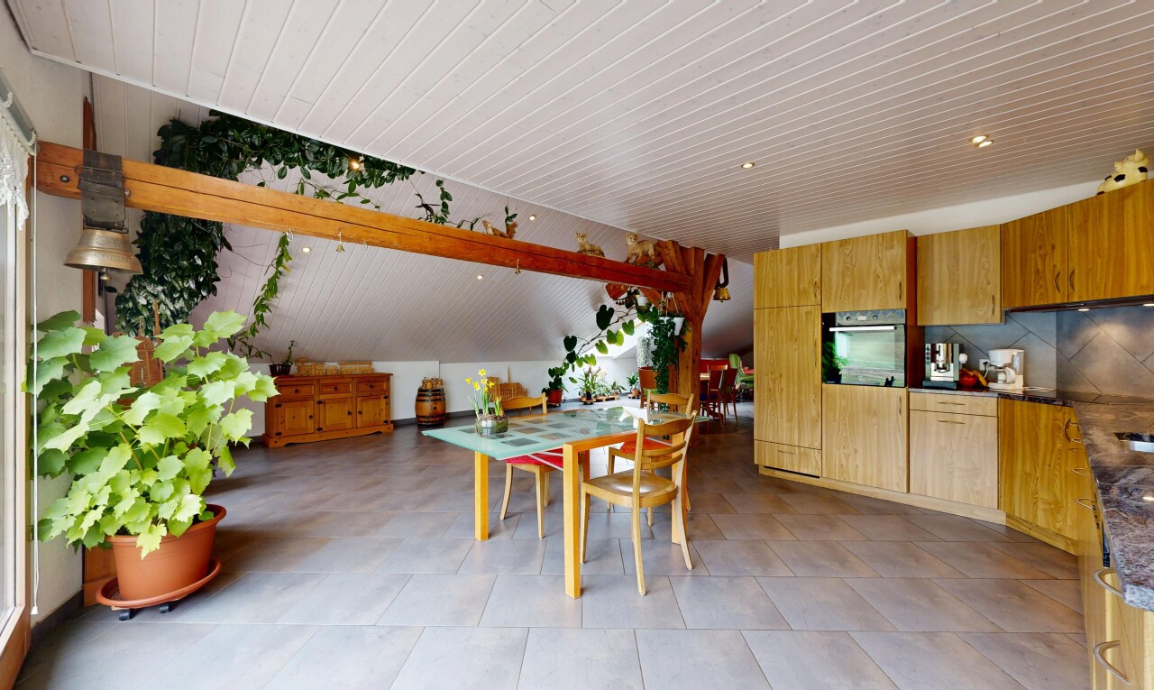 view of dining area