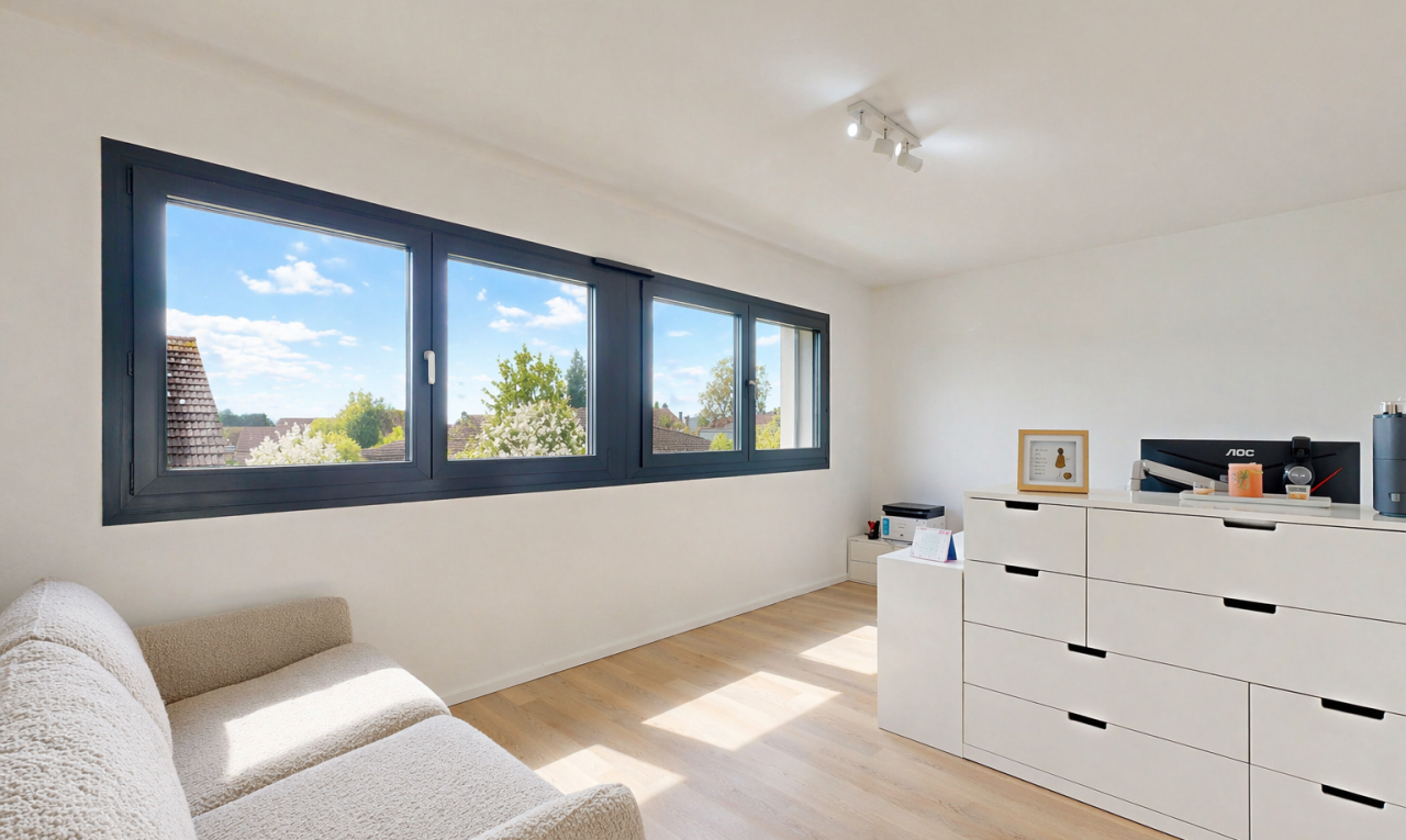 room / bedroom featuring light wood-style floors