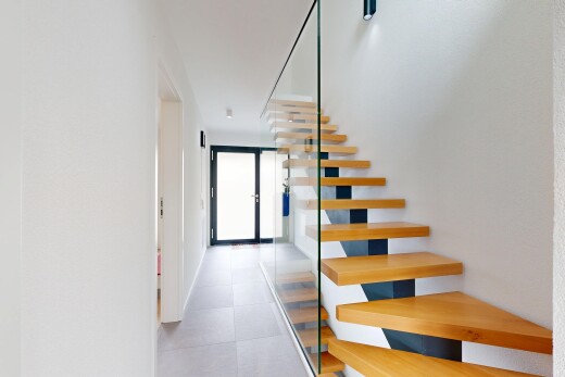 view of stairway