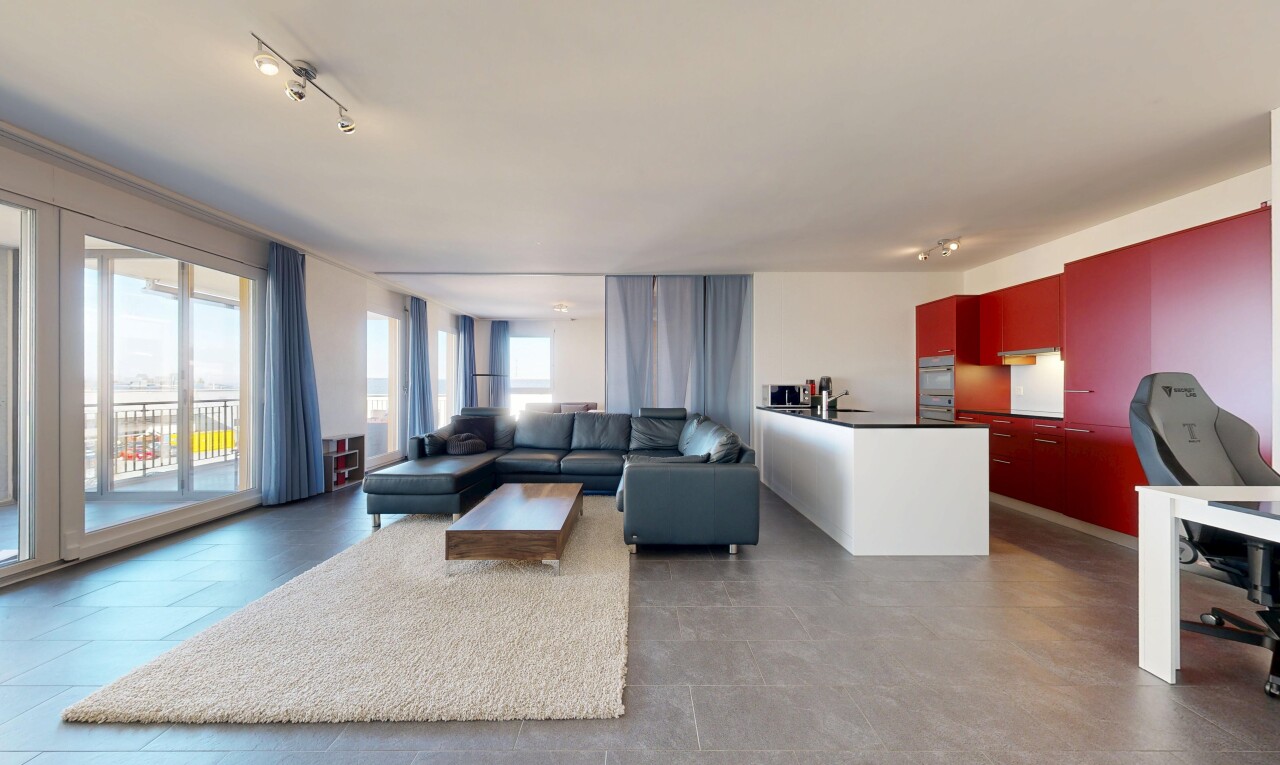 wohnzimmer mit inside property, natürliches licht, natural light, gipskartonwand, und drywall