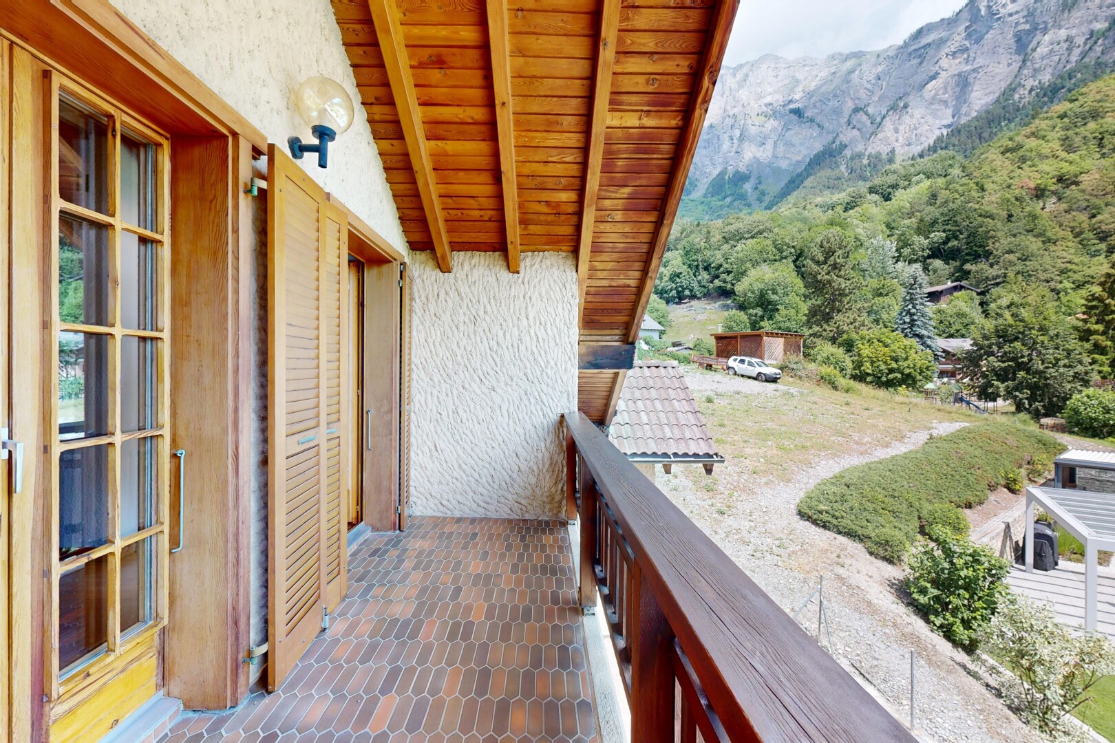 balcon avec balcon, from property, vue sur la montagne, et mountain view