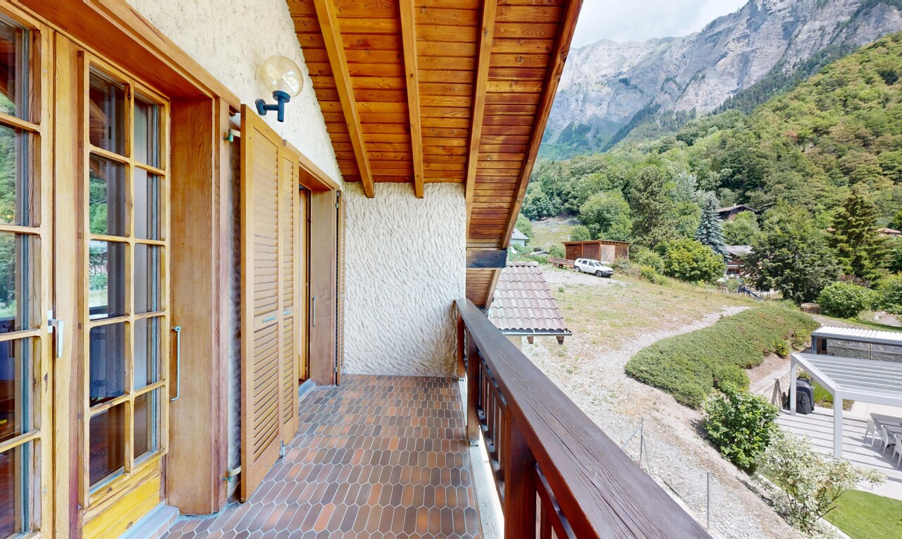 balcon avec balcon, from property, vue sur la montagne, et mountain view