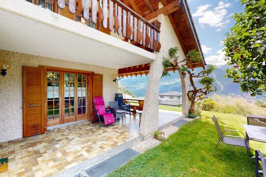 terrasse avec pelouse, from property, terrasse, day time, et balcon