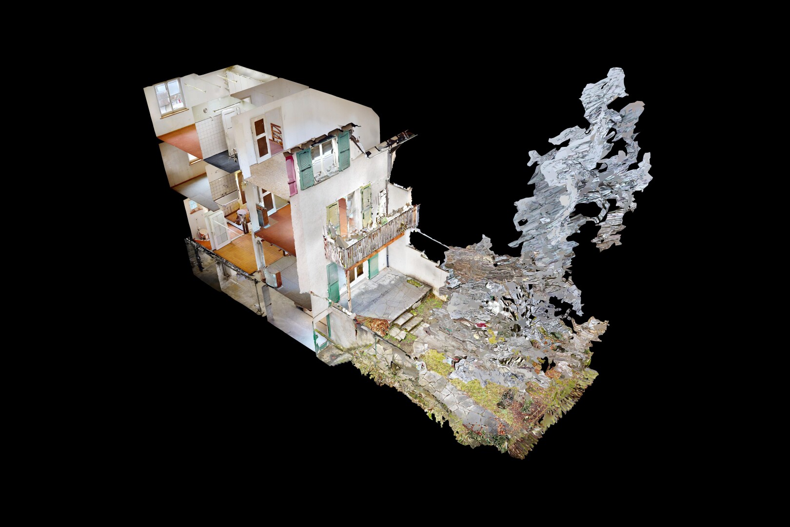plan d'étage 3d