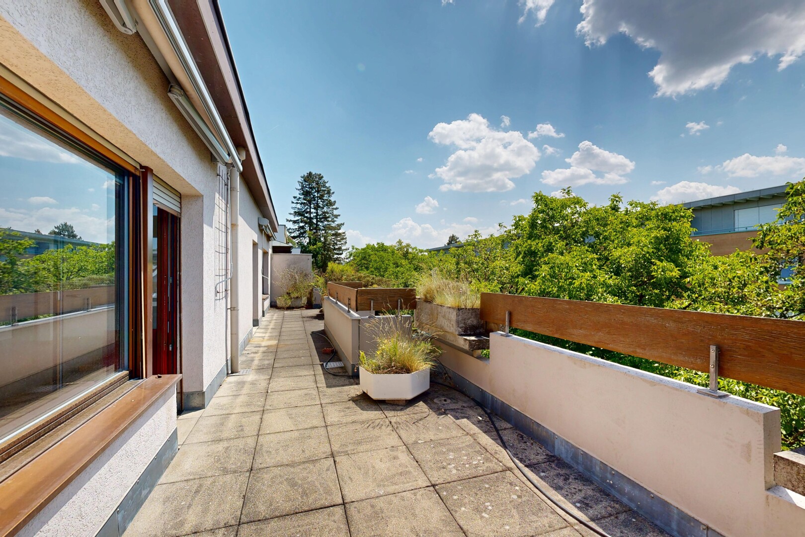 terrasse avec from property et day time