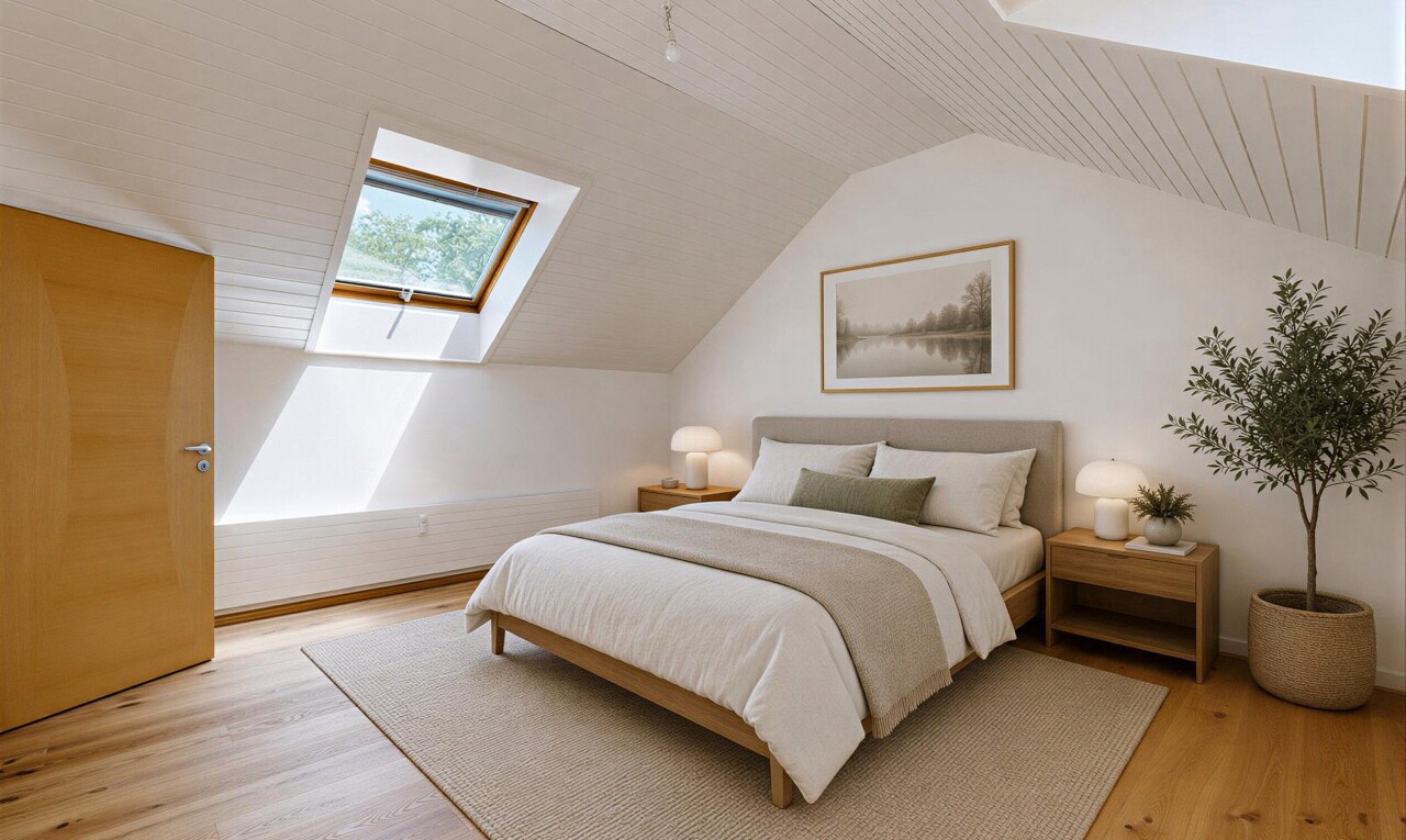 pièce vide avec puits de lumière, inside property, wood finish floor, sol en finition bois, et pièce supplémentaire