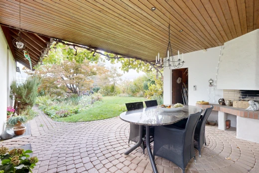 terrasse mit terrasse, essbereich im freien, und from property