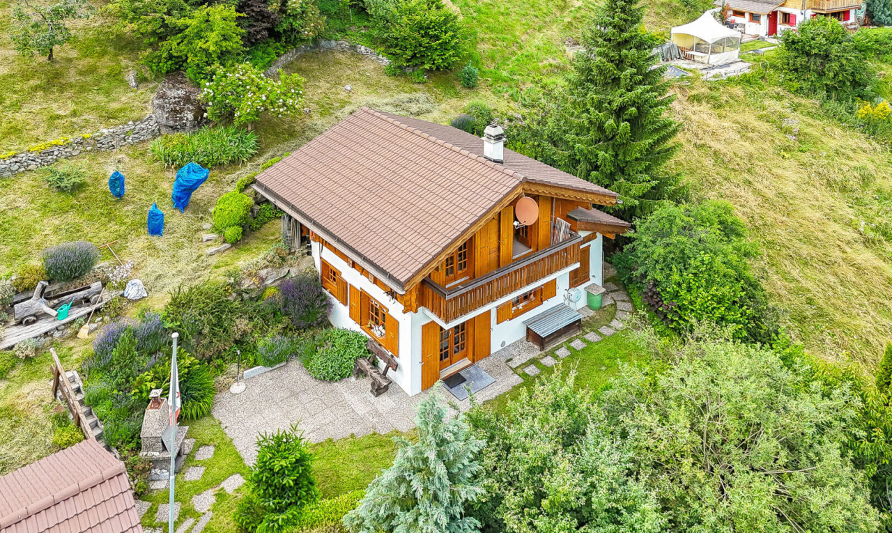 Splendide Chalet avec Vue Panoramique à Saclentse (Nendaz)