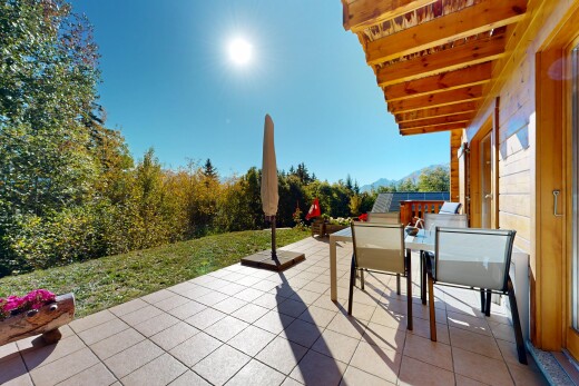 terrace with a patio