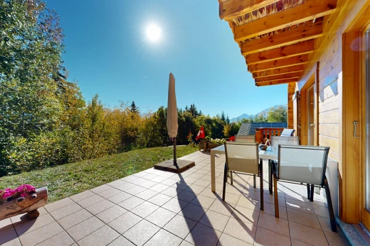 terrace with a patio