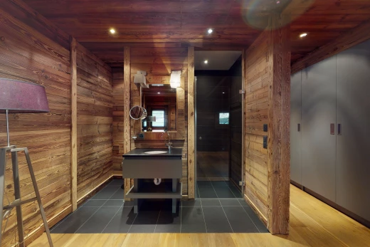 couloir avec parquet