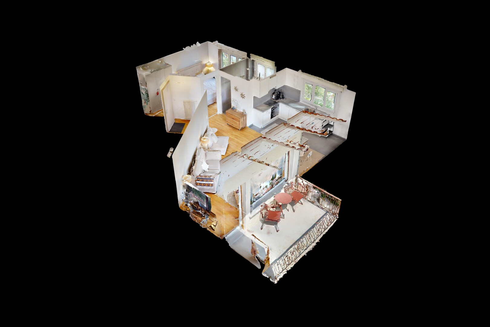 plan d'étage 3d