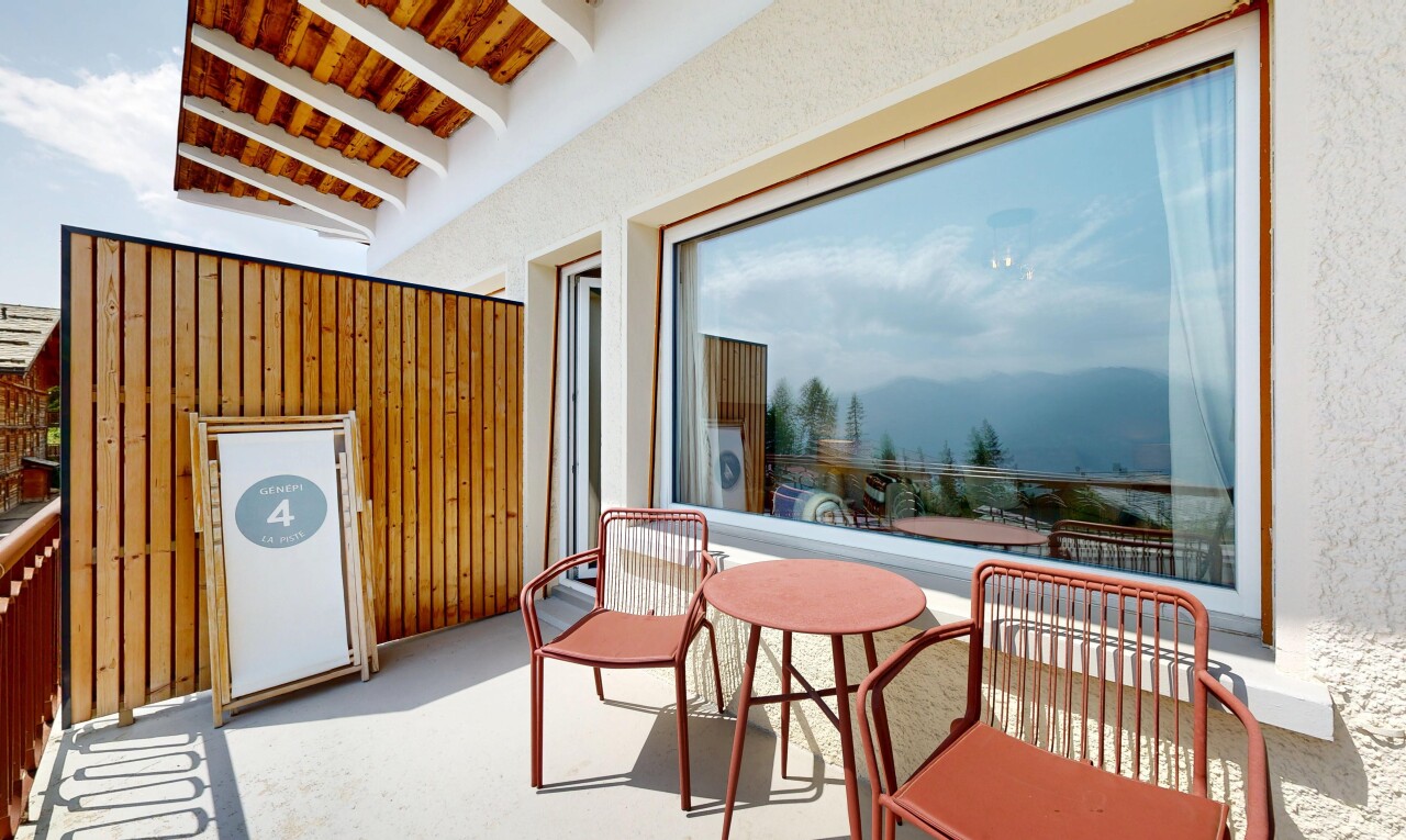 balcon avec terrasse
