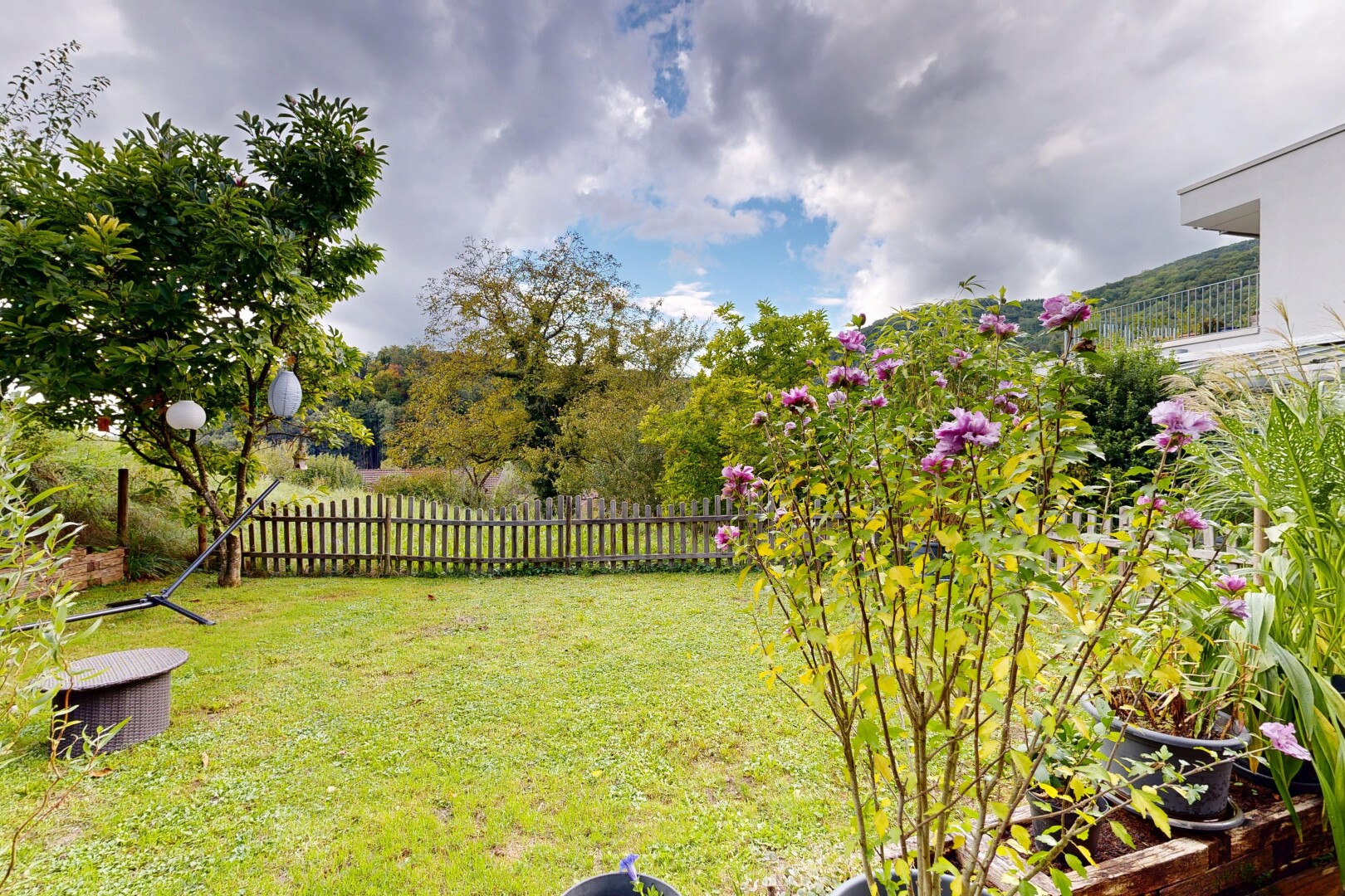 jardin avec clôture, from property, et pelouse