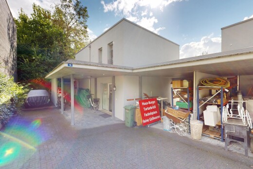 außenansicht mit stuckverkleidung, property visible, und day time