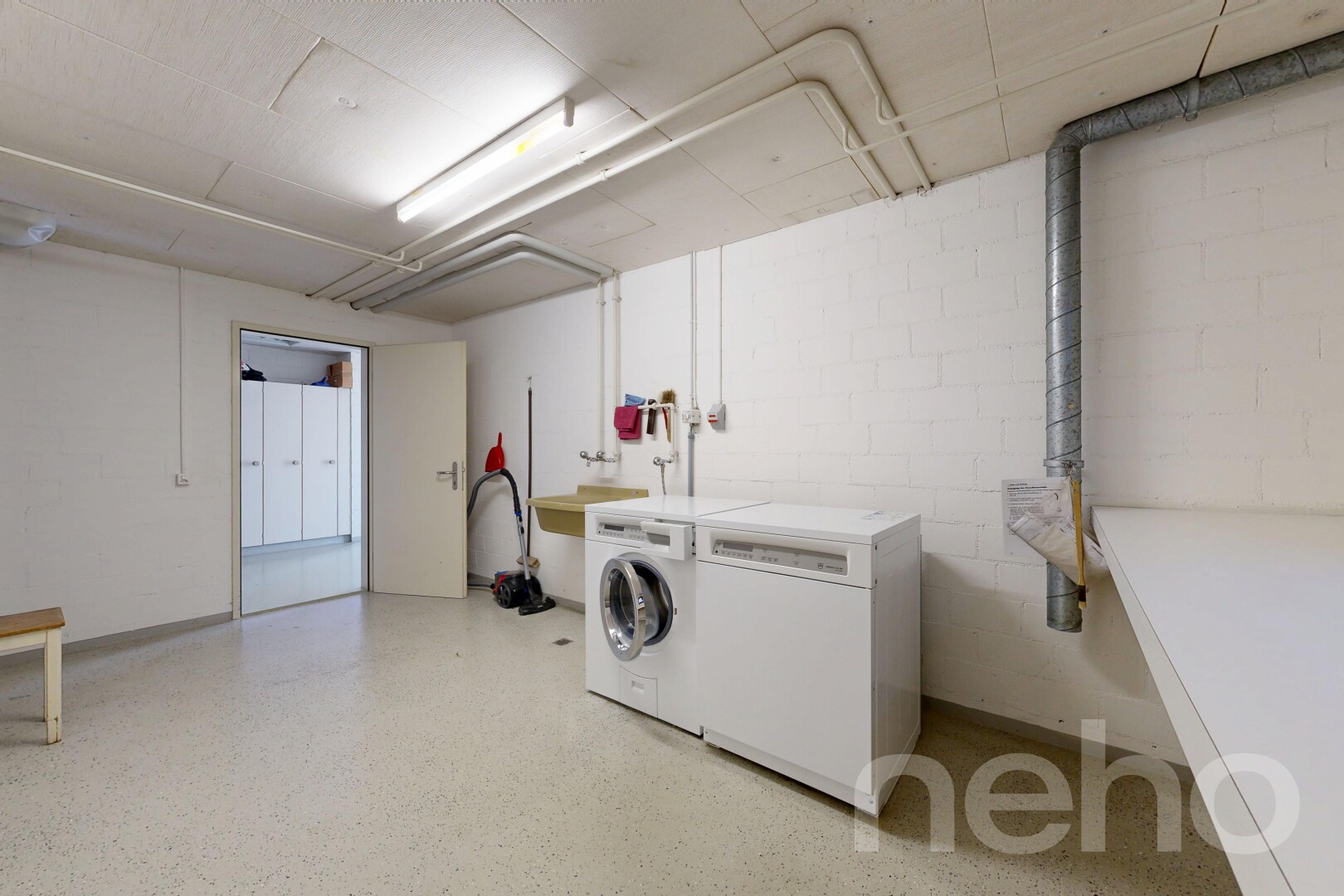 laundry area featuring washer and dryer