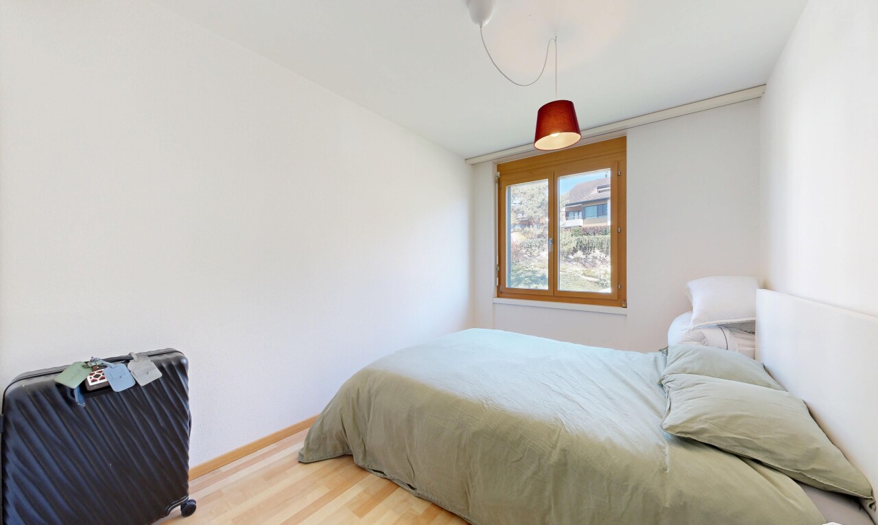 room with light wood finished floors and baseboards