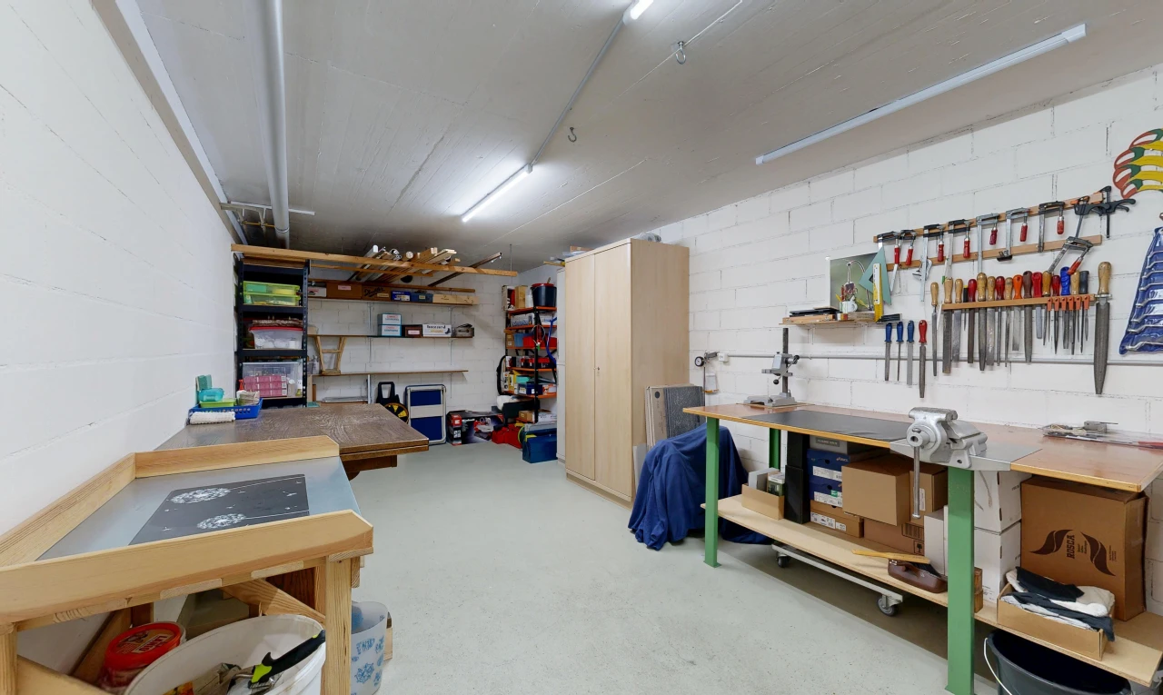 garde-manger avec atelier