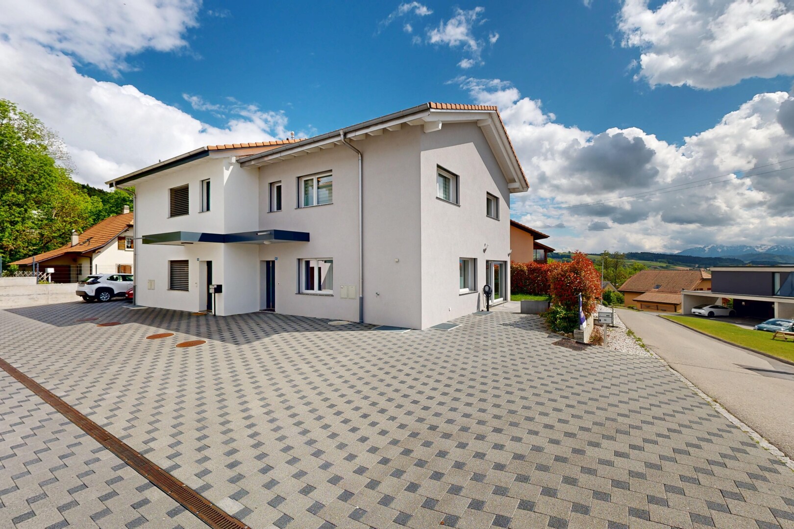 view of home featuring stucco siding